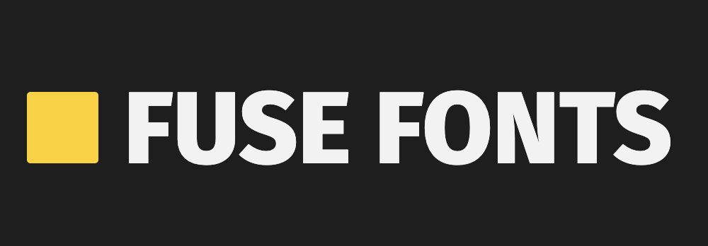 Logo for FUSE FONTS